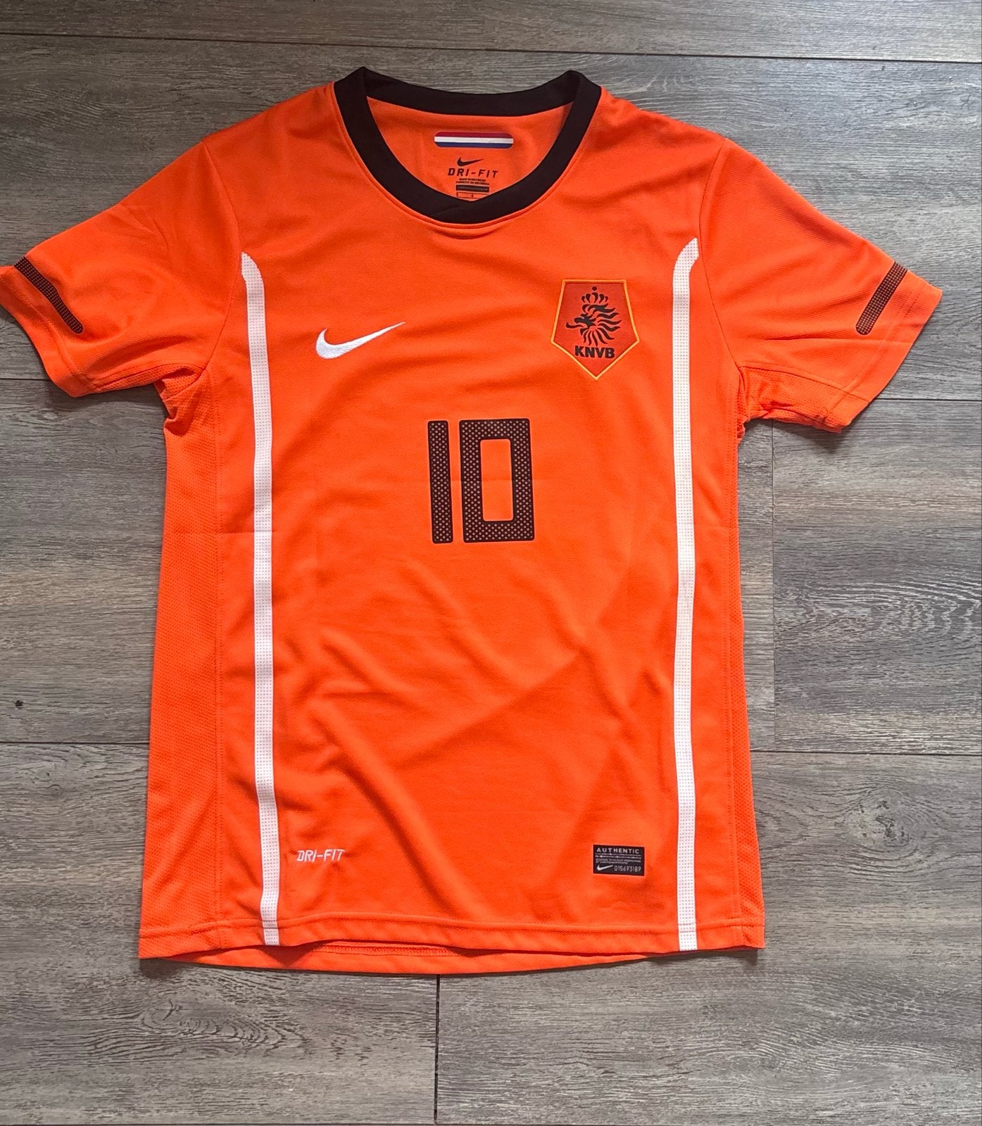 Oranje Nike KNVB Thuisshirt Sneijder #10 Maat S, Maat S, Ophalen of Verzenden, Zo goed als nieuw, Shirt