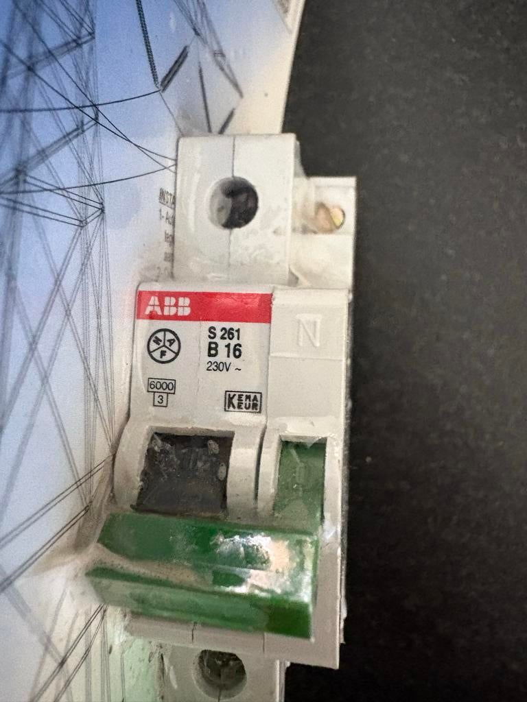 ABB S 261 B 16 automaatgroep, Ophalen of Verzenden, Gebruikt, Schakelaar