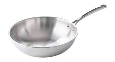 Wokpan BK Superior Tri Ply 30 cm PFAS vrij, Huis en Inrichting, Keuken | Potten en Pannen, Verzenden, Nieuw, Rvs, Geschikt voor inductie