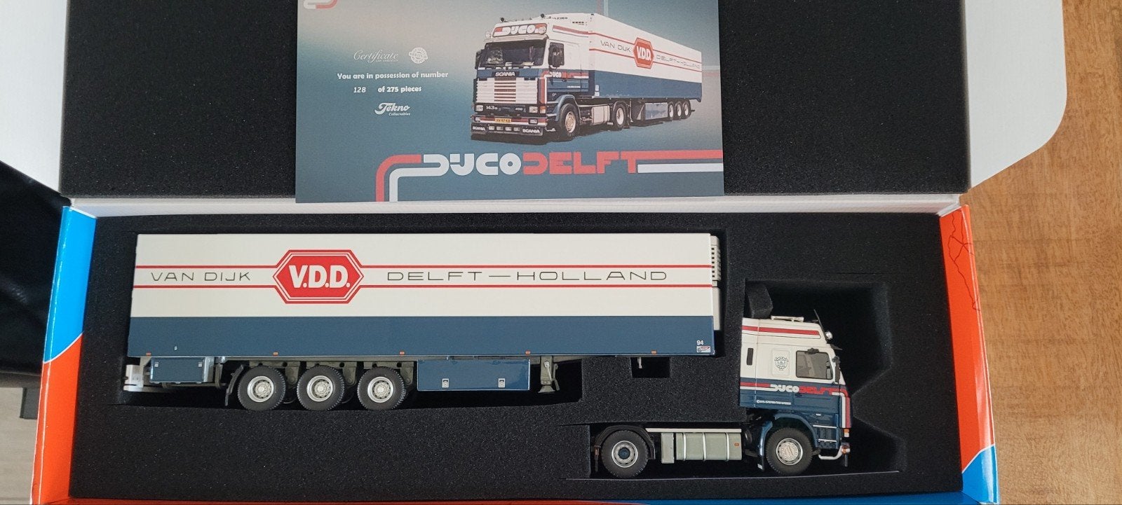 tekno scania 143 Dijco 🇳🇱, Ophalen of Verzenden, Zo goed als nieuw, Bus of Vrachtwagen, Tekno