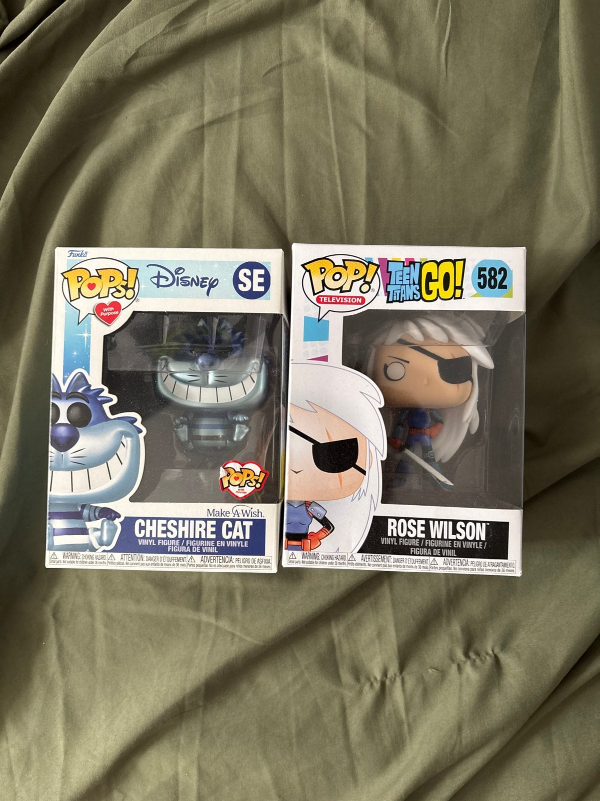 Funko Pop! Cheshire Cat & Rose Wilson - Nieuw in doos, Ophalen of Verzenden, Nieuw