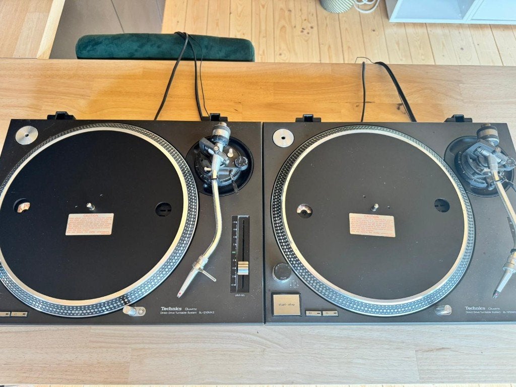 2x Technics SL-1210 MK2 | Zeer nette set | Incl. Concorde, Ophalen, Zo goed als nieuw, Draaitafel, Technics