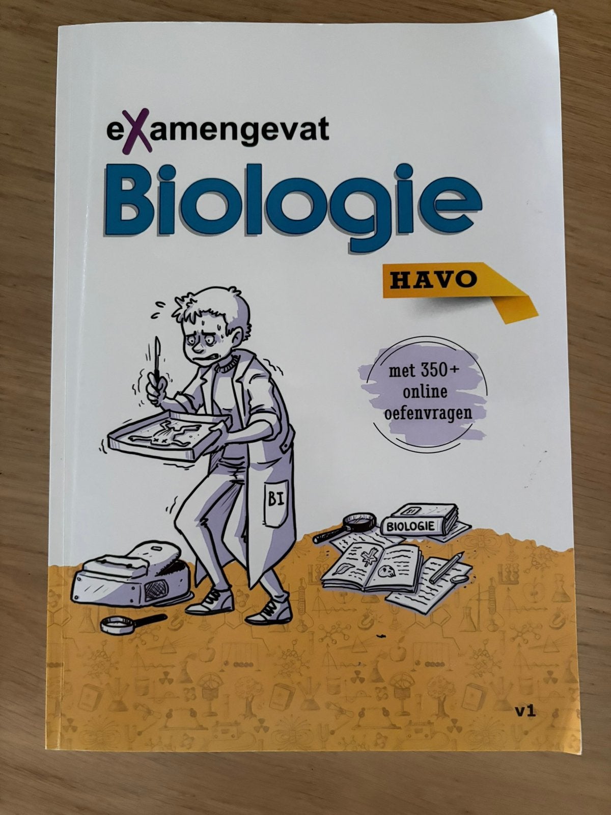 ExamenGevat Biologie HAVO - Samenvatting en Oefenvragen, Boeken, Ophalen of Verzenden, Zo goed als nieuw, HAVO, Biologie