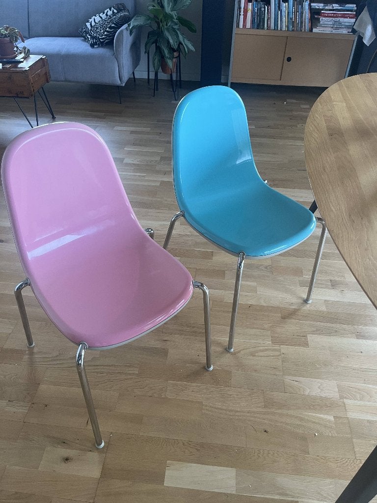 Magis Butterfly stoelen - Karim Rashid - 2 stuks, Huis en Inrichting, Stoelen, Ophalen, Gebruikt, Twee, Overige kleuren