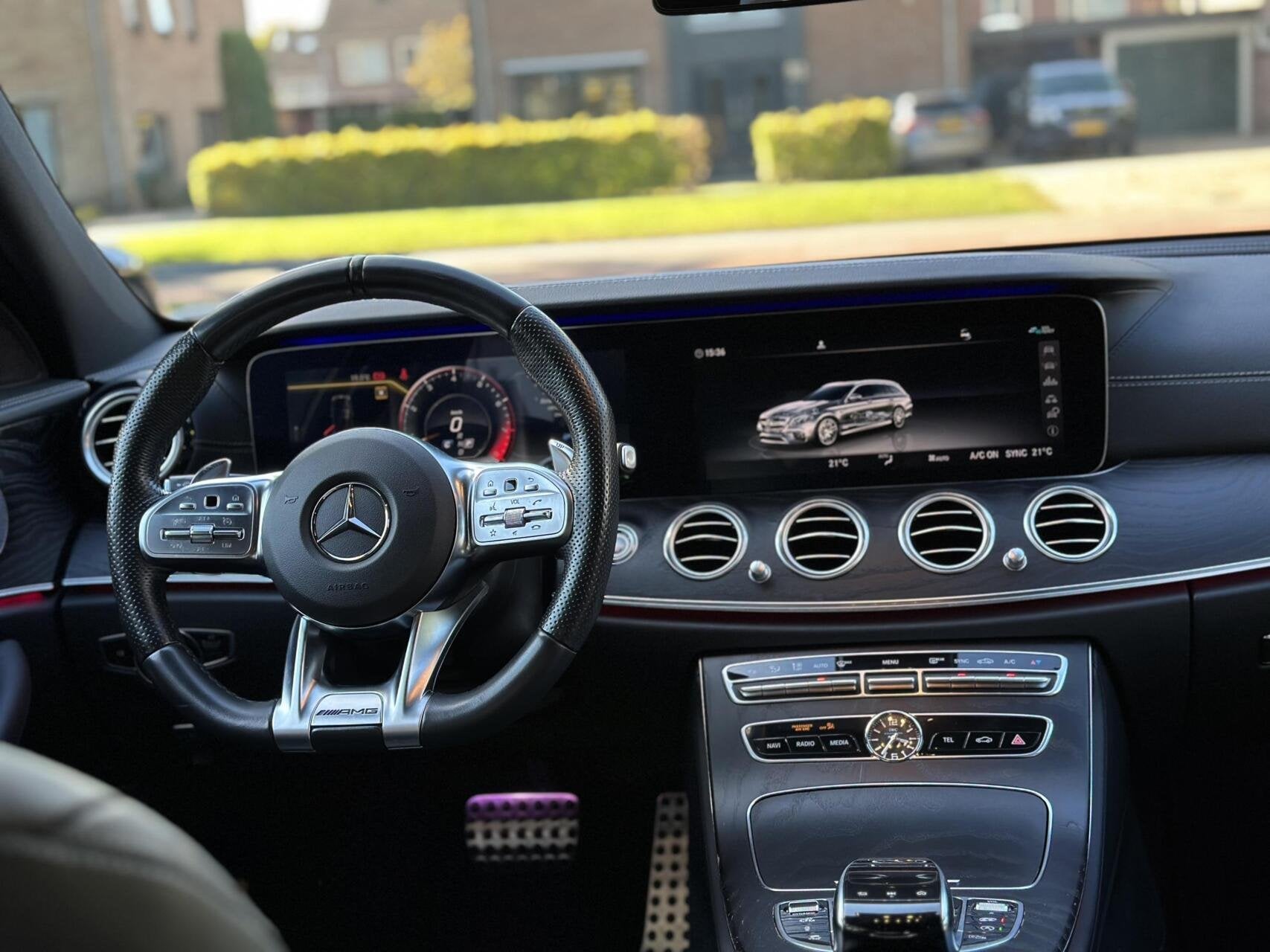 Mercedes E-klasse Estate AMG 63 4MATIC Burmester, 360 Camera, Auto's, Automaat, Gebruikt, 8 cilinders, Met garantie (alle)