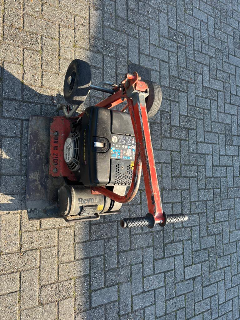 Revo 2100 diesel trilplaat, Ophalen, Gebruikt