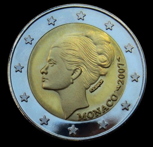 **   Monaco Grace Kelly 2 euro -  2007  - Copy  ** PROOF *, Verzenden, Monaco, 2 euro, Losse munt