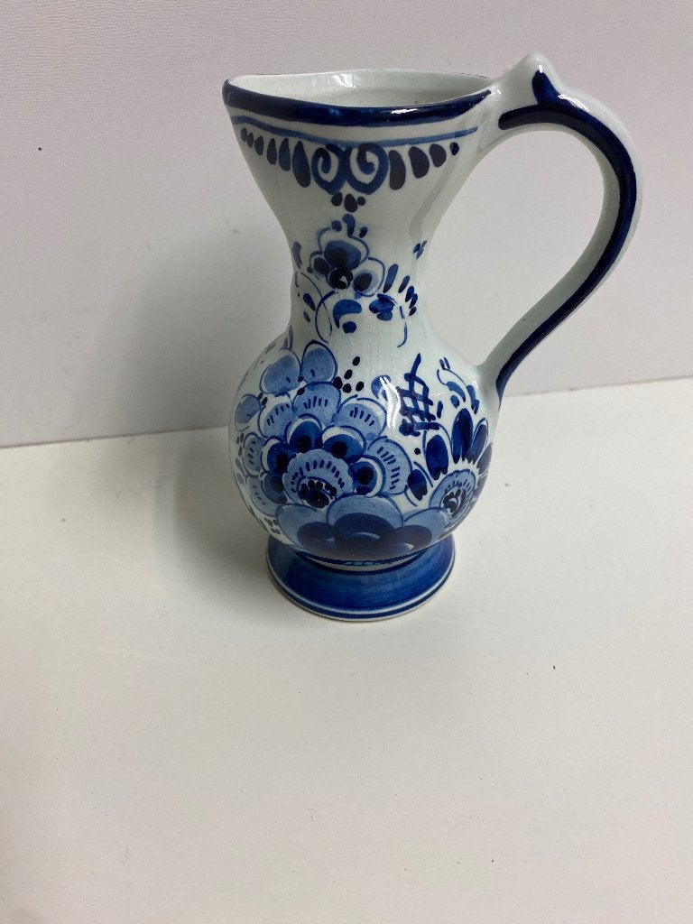 Delfts Blauw Miniatuur Kan - Handbeschilderd, Antiek en Kunst, Ophalen of Verzenden