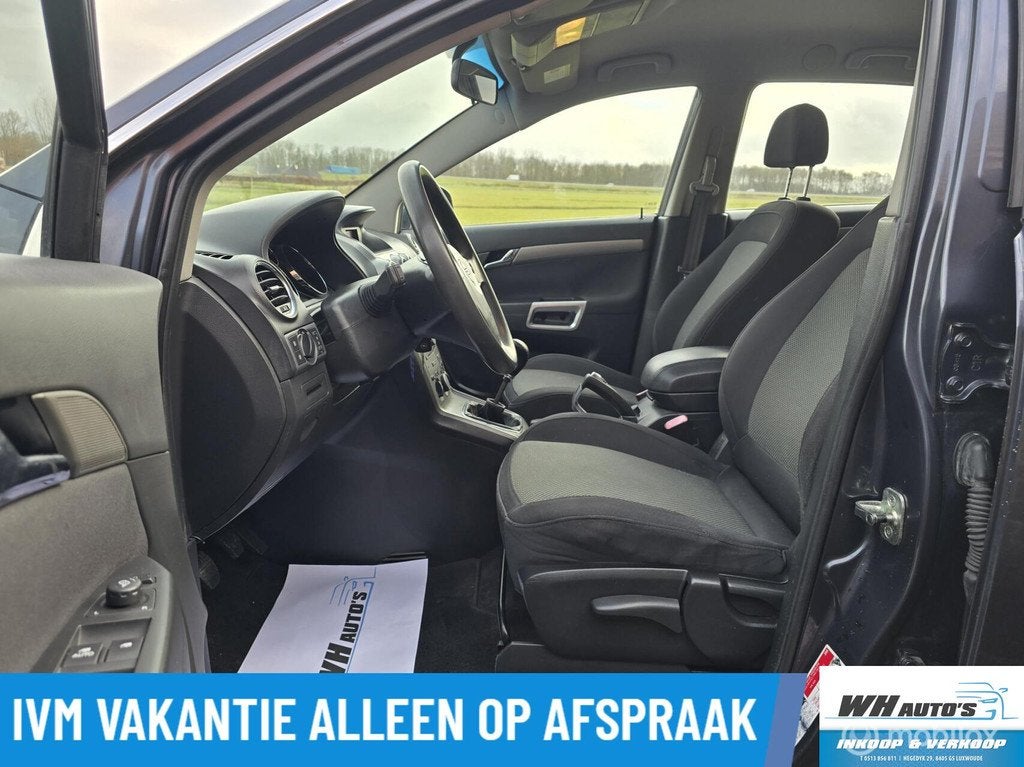 Opel Antara 2.4-16V Enjoy 4x4 | Nette auto | Nwe D-riem, Auto's, Opel, Gebruikt, 4 cilinders, Blauw, Bedrijf