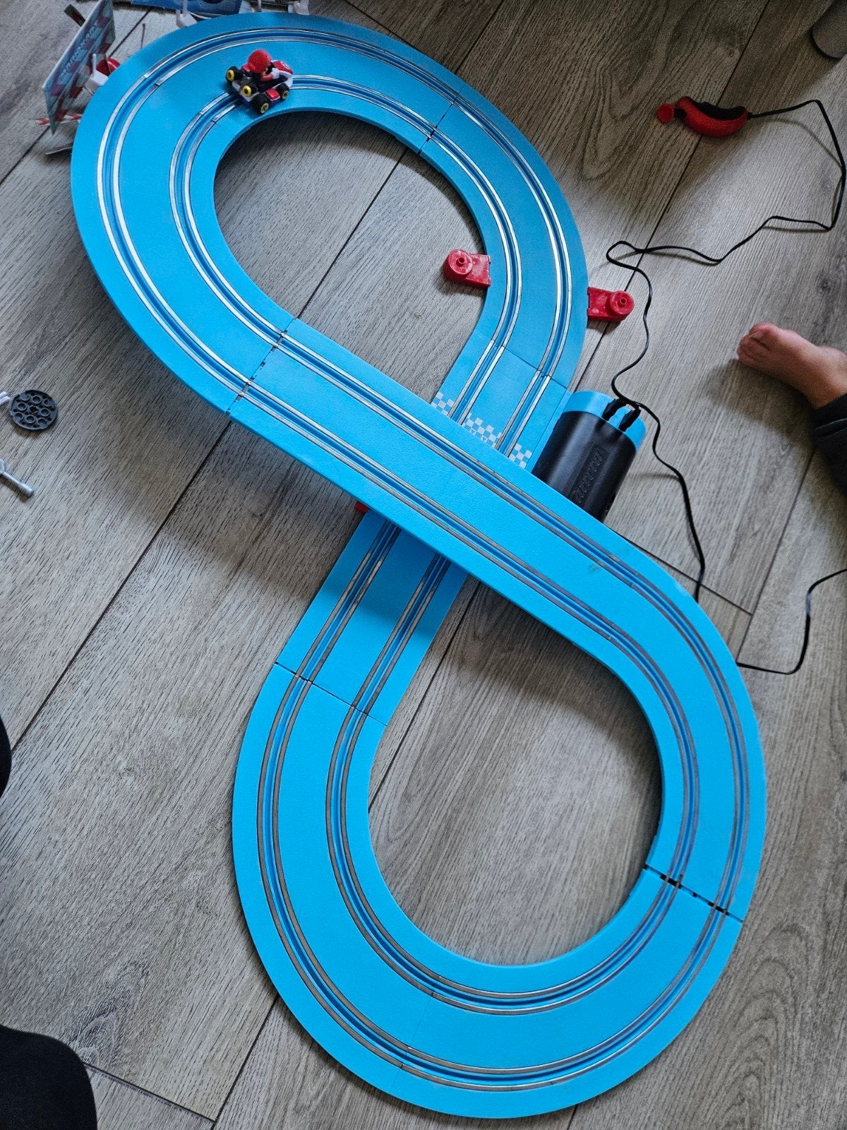 Carrera Racebaan met Mario Kart, Carrera, Ophalen of Verzenden, Elektrisch, Racebaan