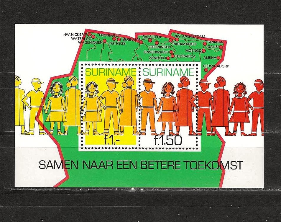 Suriname 254 postfris, Postzegels en Munten, Postzegels | Suriname, Ophalen of Verzenden, Postfris