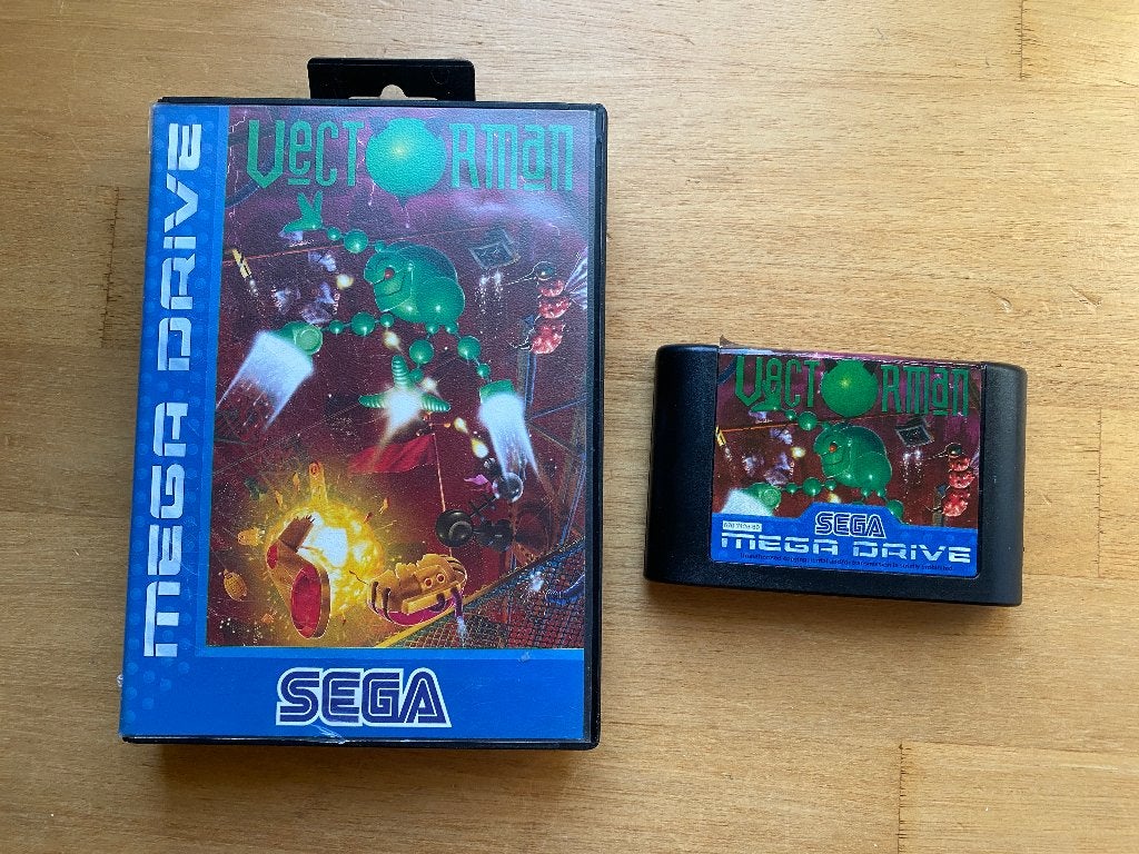 vectorman sega mega drive, 1 speler, Racen en Vliegen, Ophalen of Verzenden, Zo goed als nieuw