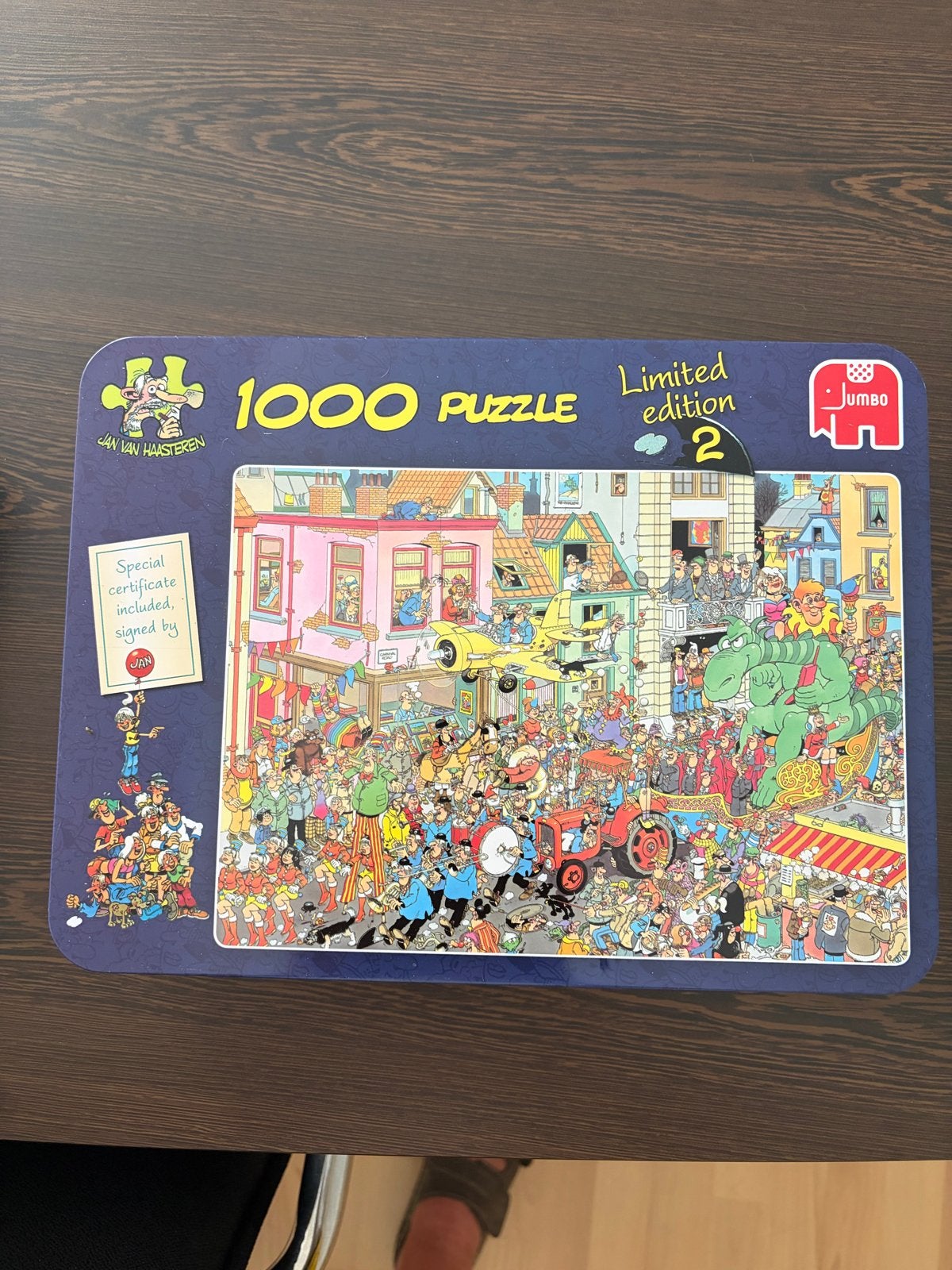 Jan van Haasteren Puzzel 1000 Stukjes Speciale Editie, Ophalen, 500 t/m 1500 stukjes, Nieuw, Legpuzzel