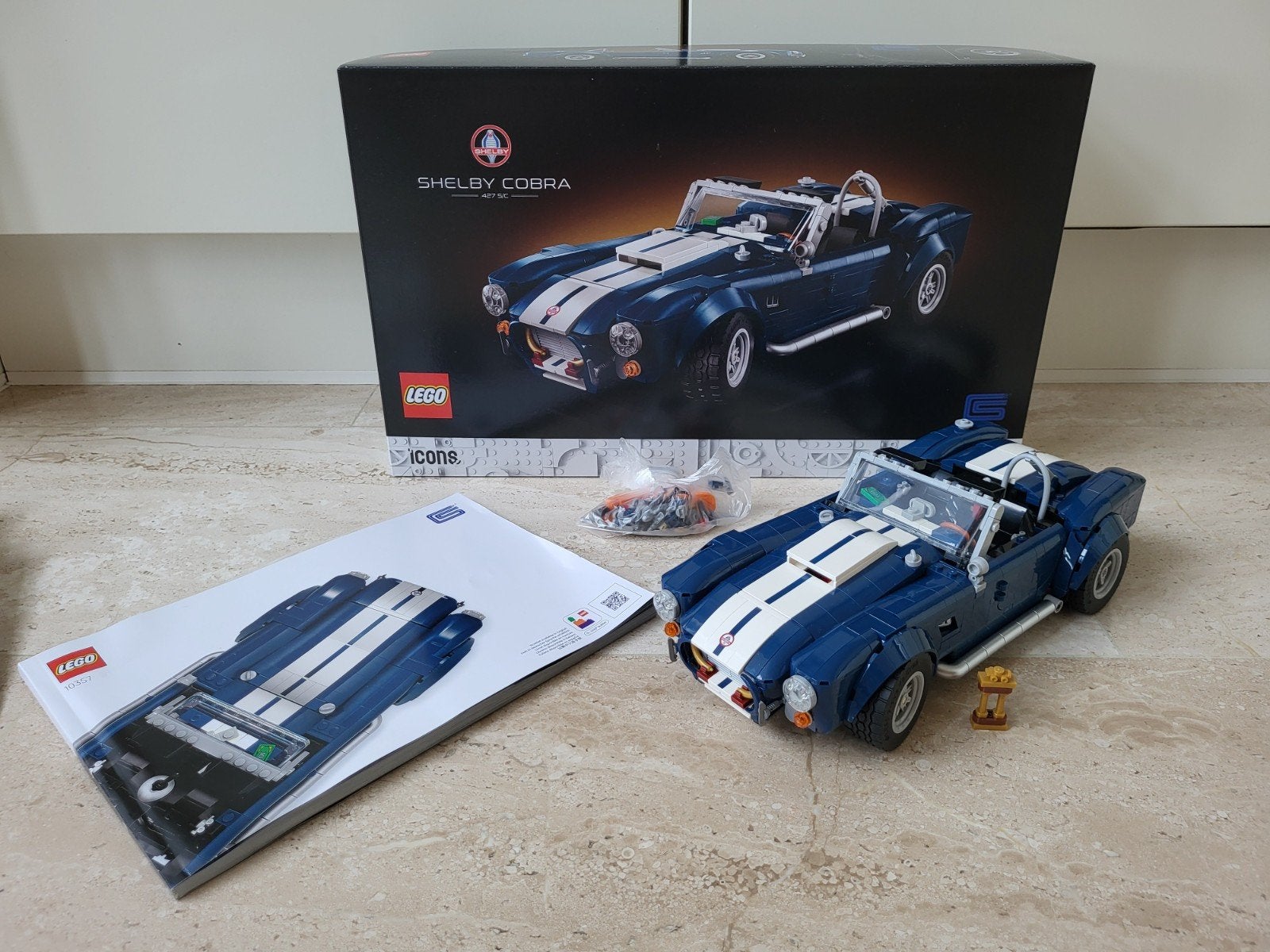 LEGO Icons 10321 Chevrolet Corvette C1, Ophalen of Verzenden, Zo goed als nieuw