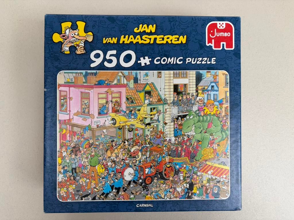 Jan van Haasteren - Carnaval - 950 st, Ophalen of Verzenden, 500 t/m 1500 stukjes, Zo goed als nieuw