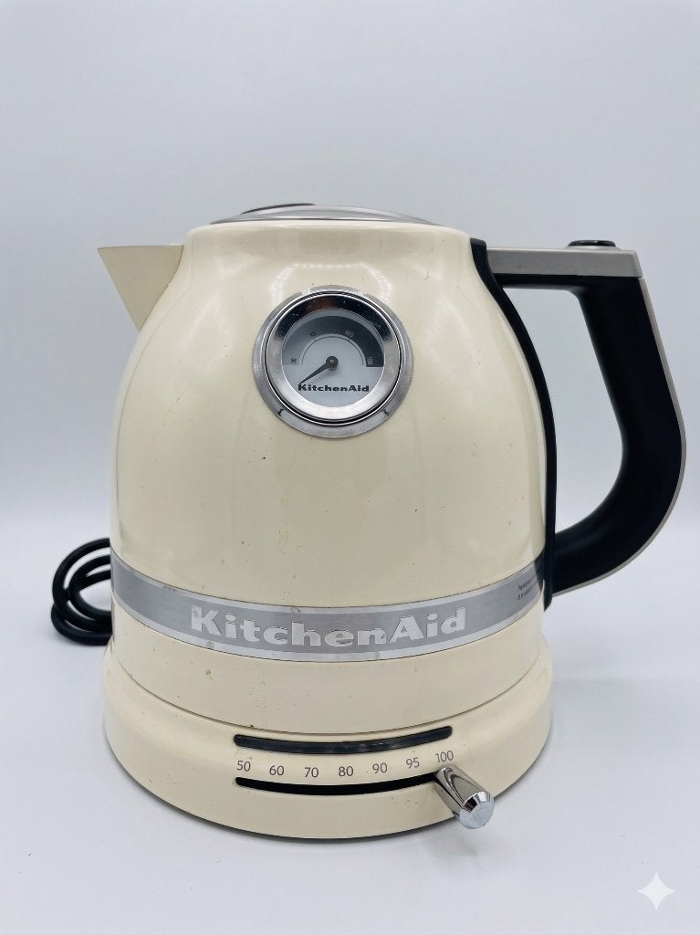 KitchenAid Artisan Kettle with Temperature Control - Cream, Witgoed en Apparatuur, Keukenmixers, 4 liter of meer, Ophalen of Verzenden