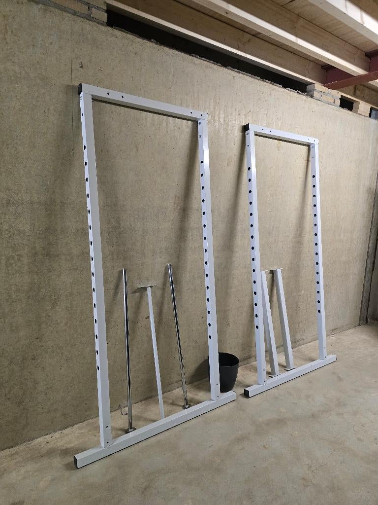 Multi squat rack wit, Ophalen, Gebruikt, Metaal, Krachtstation