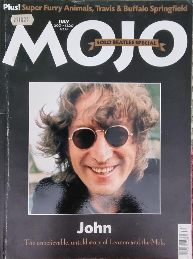 MOJO 07-2001 92 Lennon Super Fury Animals Starr McCar, Ophalen of Verzenden, Zo goed als nieuw, Muziek, Film of Tv