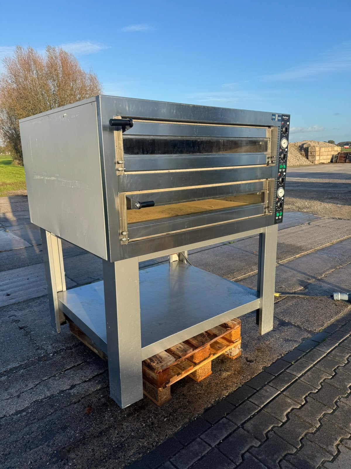 Professionele Profinox Pizzaoven – 2 Etages – 18 Pizza’s, Ophalen of Verzenden, Ovens, Magnetrons en Steamers
