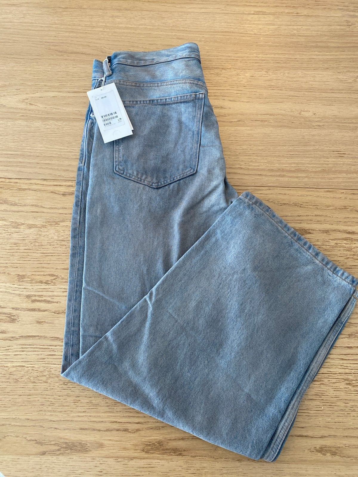 H&M Baggy Jeans - Nieuw met kaartjes, Ophalen of Verzenden, Nieuw, Blauw