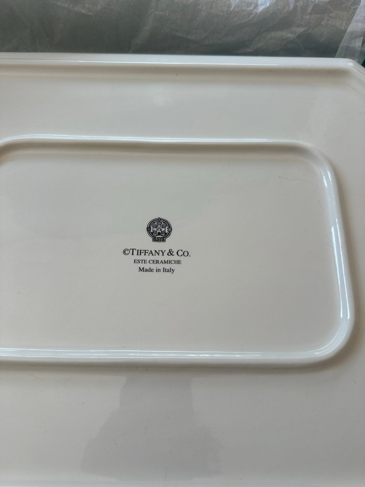 Tiffany & Co. Este Ceramiche Schaal - Nieuwstaat, Ophalen