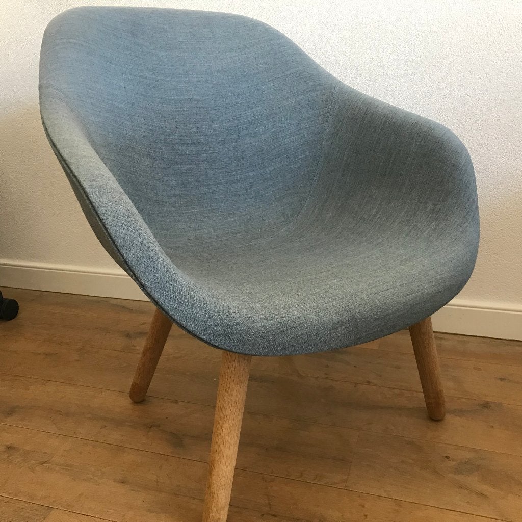 Hay AAL 82 81 stoel fauteuil design modern grijs, Ophalen, Gebruikt, 75 tot 100 cm, Nvt