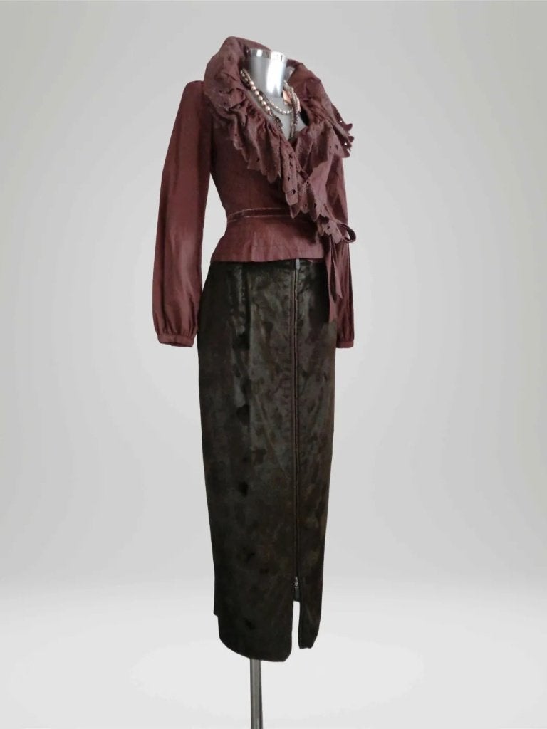 Zucchero mosgroene maxi rok, maat 36/38 nieuw, Kleding | Dames, Zucchero, Nieuw, Ophalen of Verzenden, Maat 36 (S)
