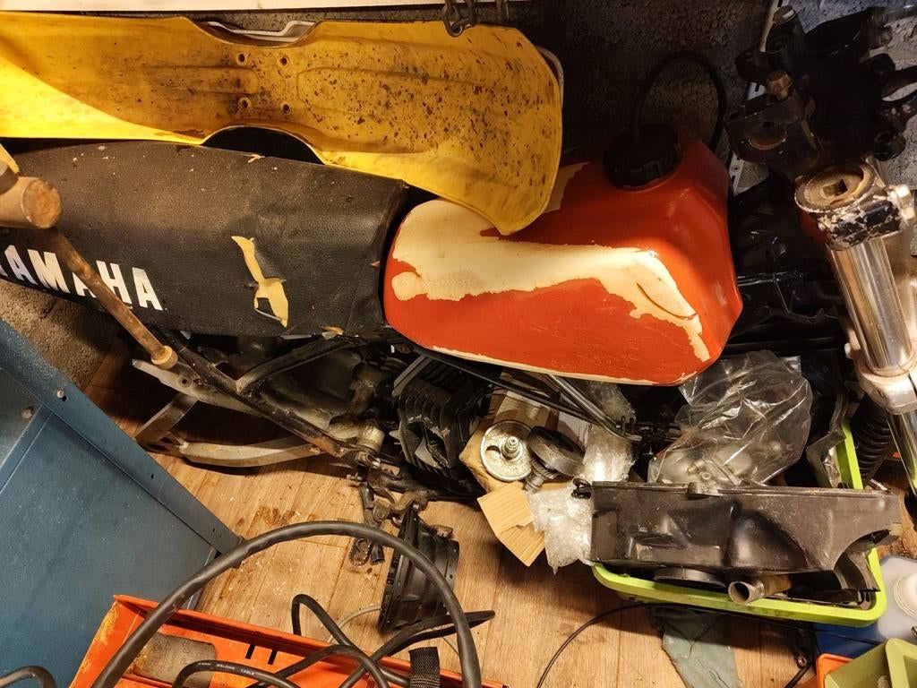 Yamaha YZ125 1979 onderdelen fiets 2Y5, Ophalen of Verzenden