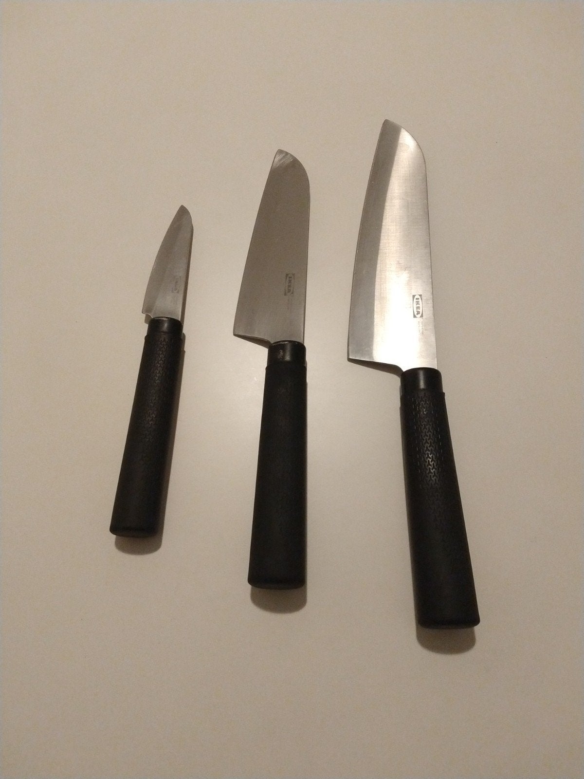 3X knife, Ophalen of Verzenden, Rvs of Chroom