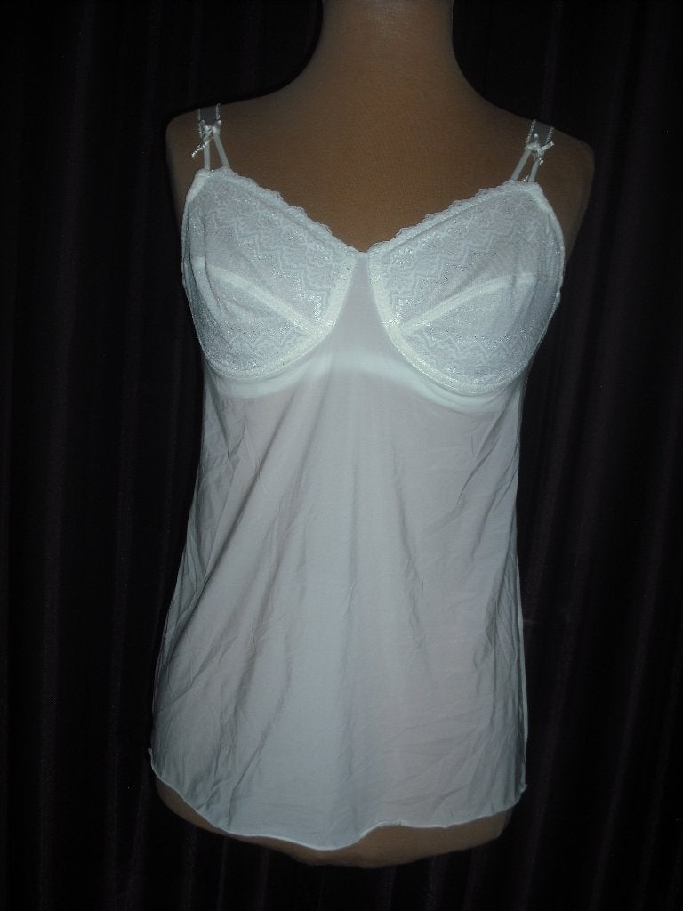 Bh-hemdje maat: 75 C merk : Amoena, Verzenden, Wit, Hemd