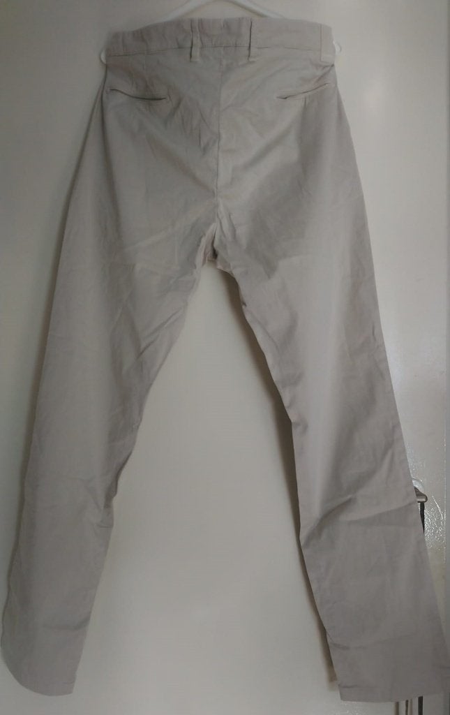 as nieuw ARTU NAPOLI Broek CHINO Beige handmade italy W40 56, Verzenden, Zo goed als nieuw, Maat 56/58 (XL), Beige