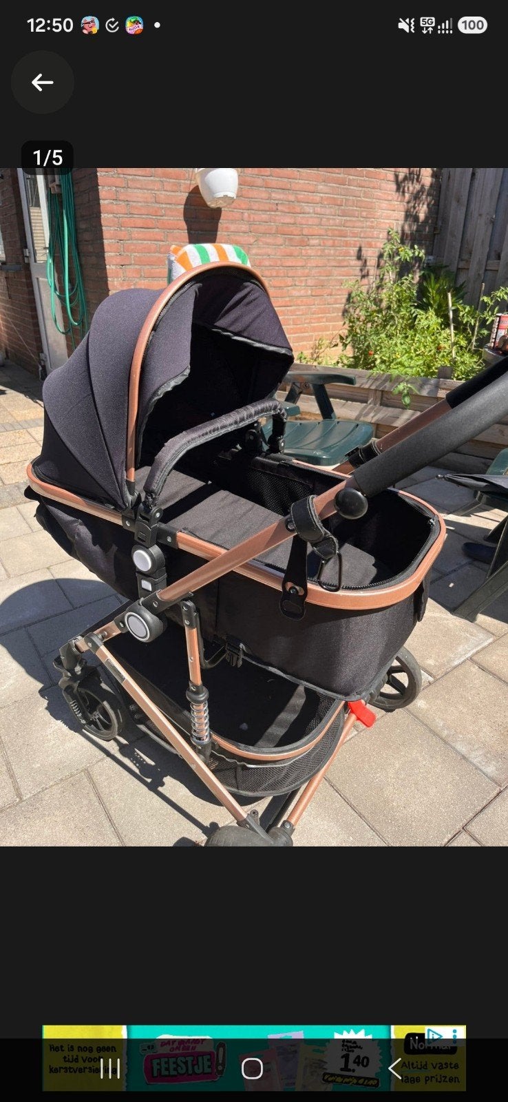 te koop mooie kinderwagen, Ophalen, Zo goed als nieuw, Overige merken