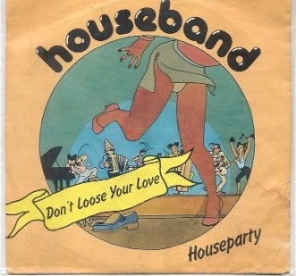 Nederpop: Houseband- Don't loose your Love  (Joost Swarte!!), Cd's en Dvd's, 7 inch, Ophalen of Verzenden, Zo goed als nieuw, Beschermende buitenhoes