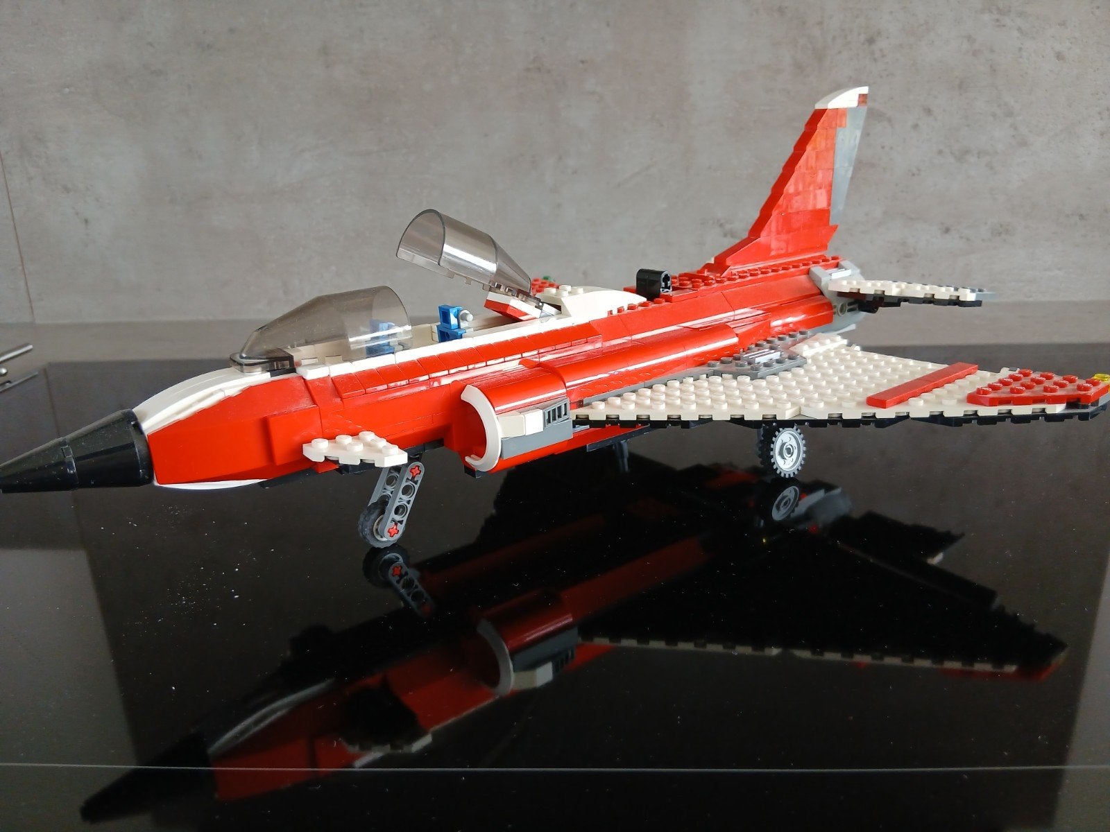 Lego Straaljager, Ophalen of Verzenden, Zo goed als nieuw, Schaalmodel