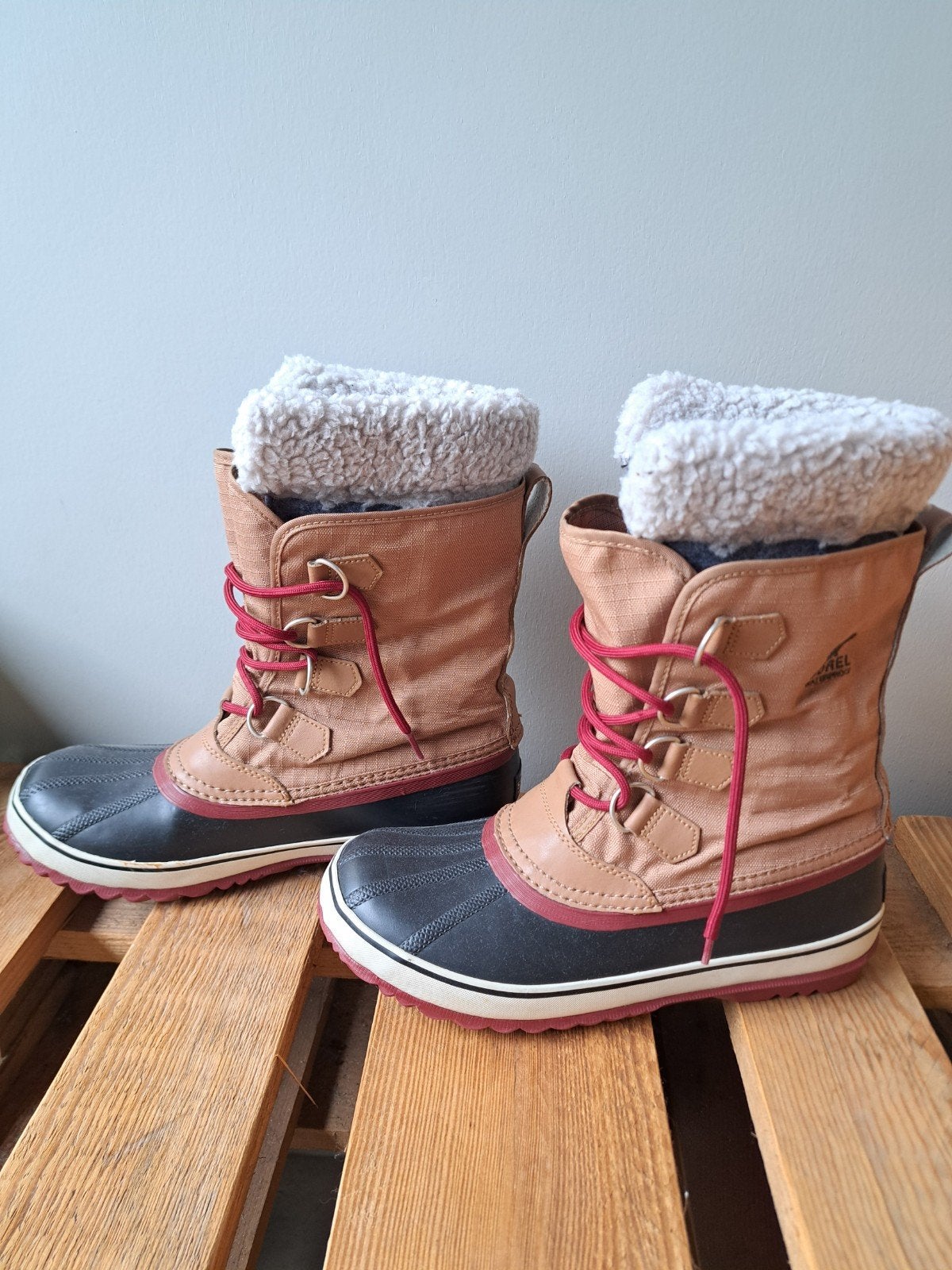 Sorel Snowboots Maat 41 - Perfect voor de winter!, Bruin, Snowboots, Zo goed als nieuw, Sorel