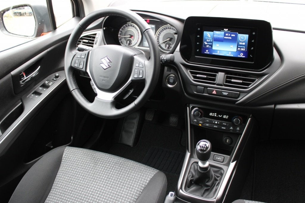 Suzuki S-Cross 1.4 Boosterjet Select SmartHybrid | Trekhaak, Auto's, Voorwielaandrijving, Dealer onderhouden, Stof, Gebruikt