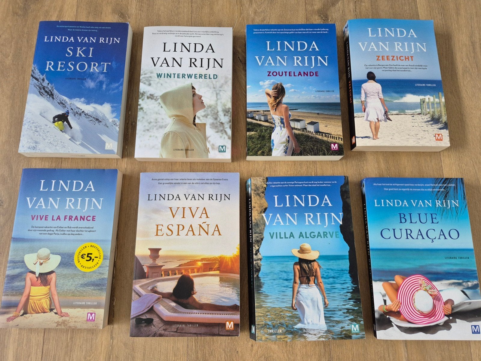 Thriller boekenpakket van Linda van Rijn, Boeken, Ophalen of Verzenden, Gelezen