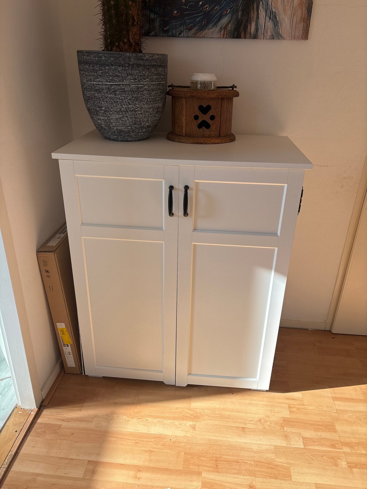 IKEA GREÅKER Kast met lades, wit, z.g.a.n., Ophalen, Zo goed als nieuw