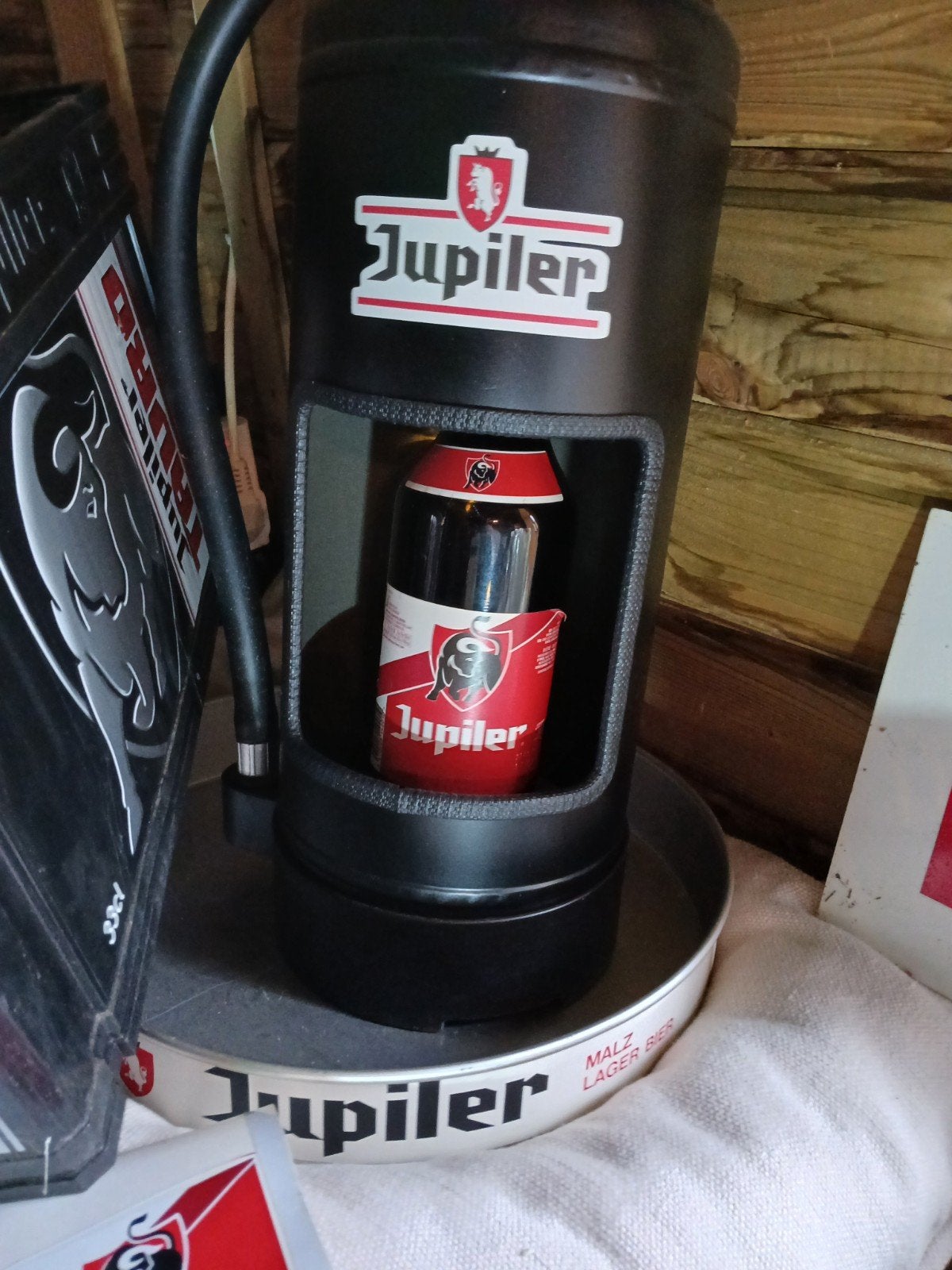 jupiler mancave, Verzamelen, Ophalen of Verzenden, Gebruikt, Overige typen, Jupiler