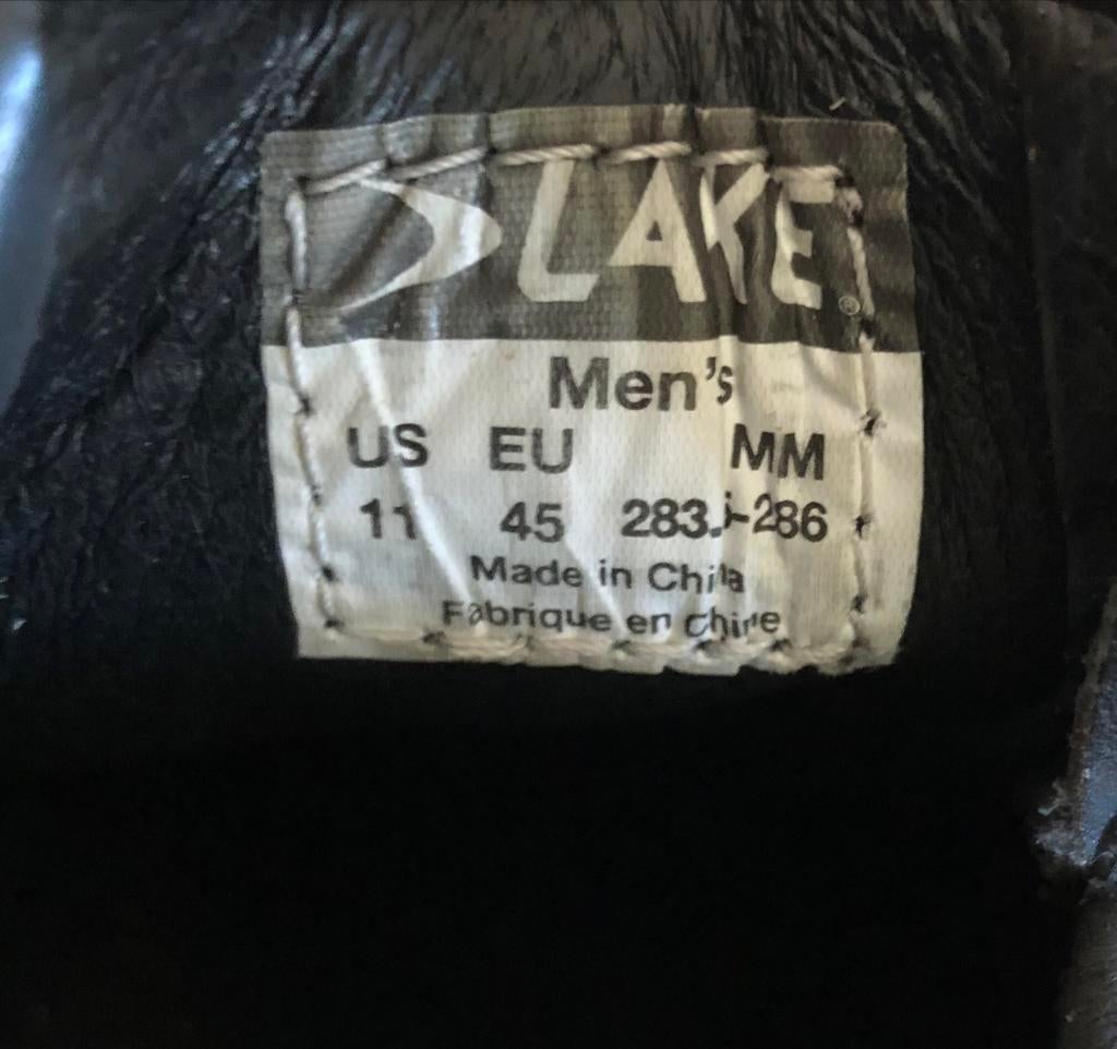 Lake fietsschoenen maat 45, Ophalen of Verzenden, Gedragen, Sportschoenen, Zwart