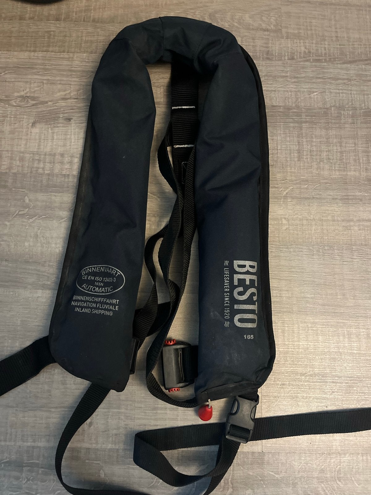 Besto reddingsvest 165N, Ophalen, Gebruikt