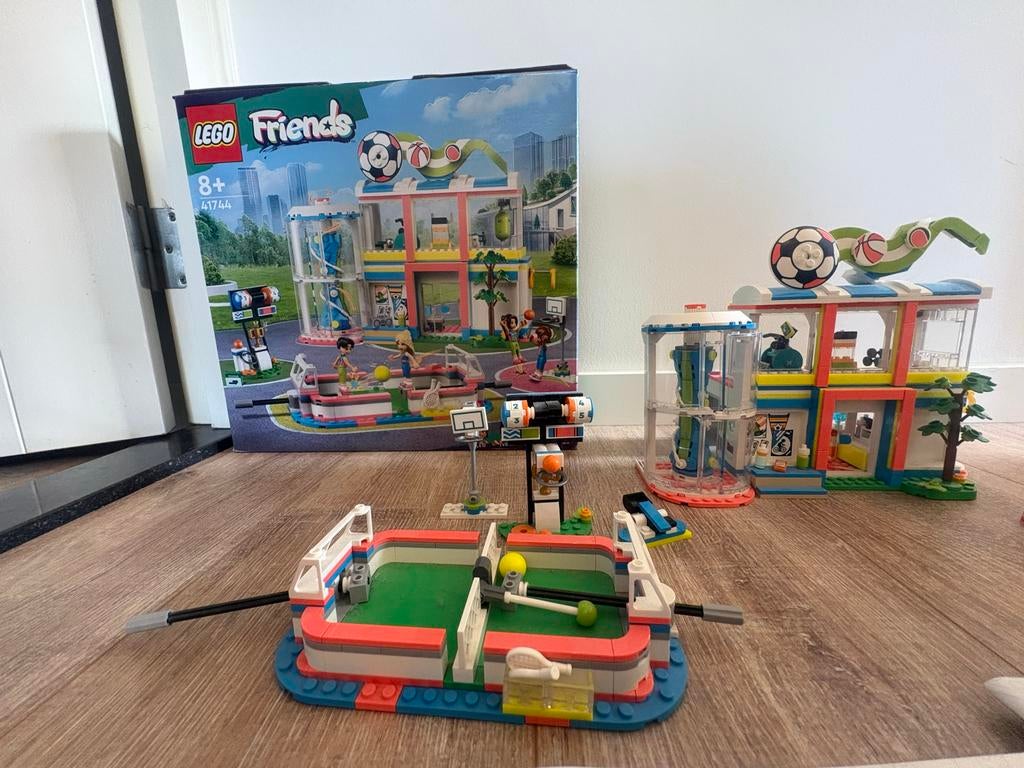 Lego Friends Sportcentrum 41744, Ophalen, Zo goed als nieuw, Complete set, Lego