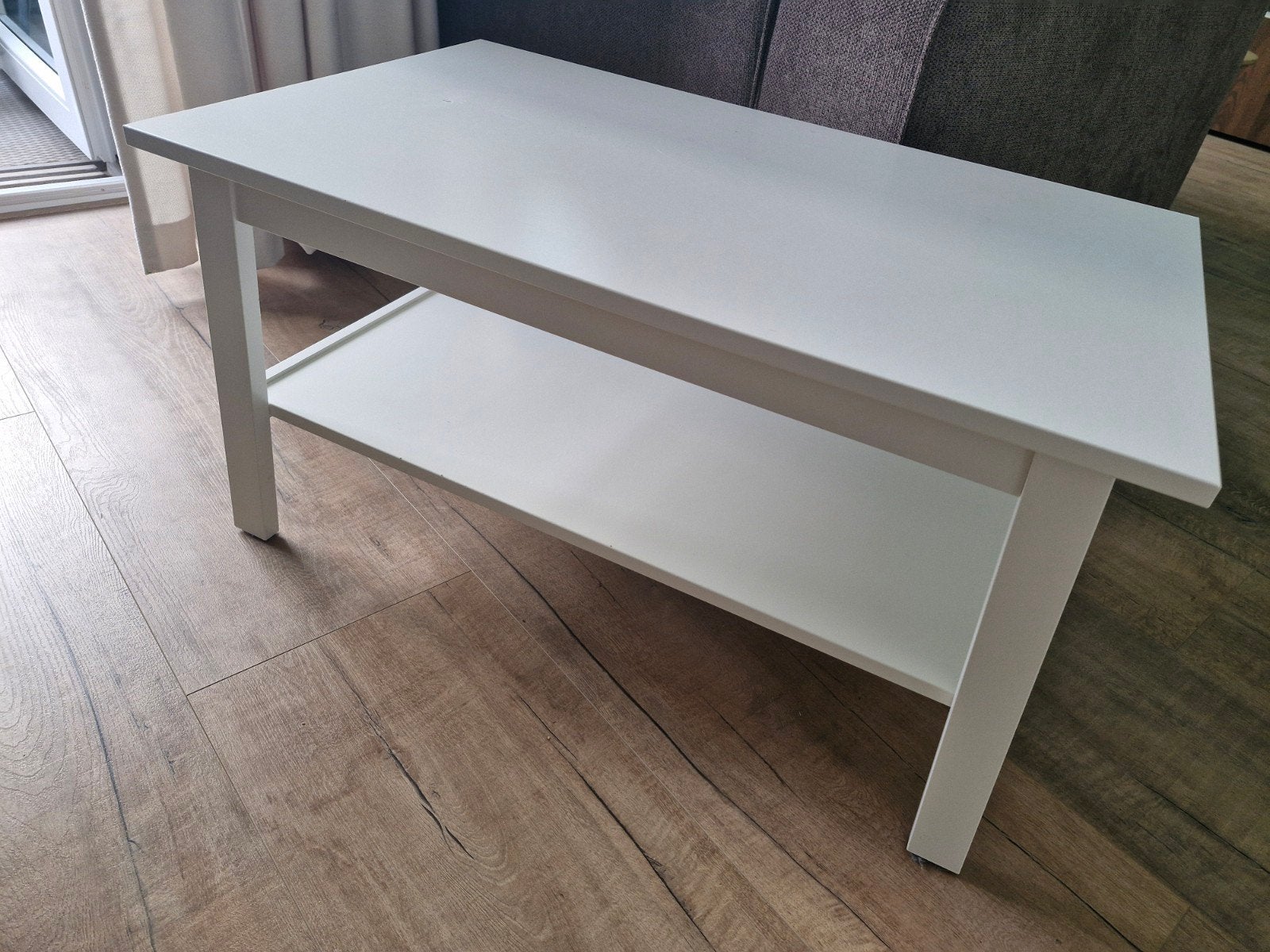Witte salontafel, Ophalen, Gebruikt, 50 tot 100 cm, 50 tot 100 cm