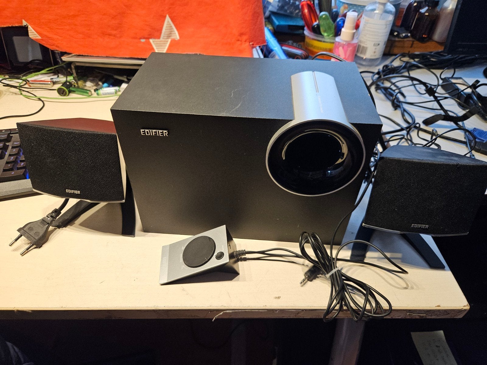 Edifier M1380, een 2.1-multimedialuidsprekersysteem, Computers en Software, Ophalen of Verzenden
