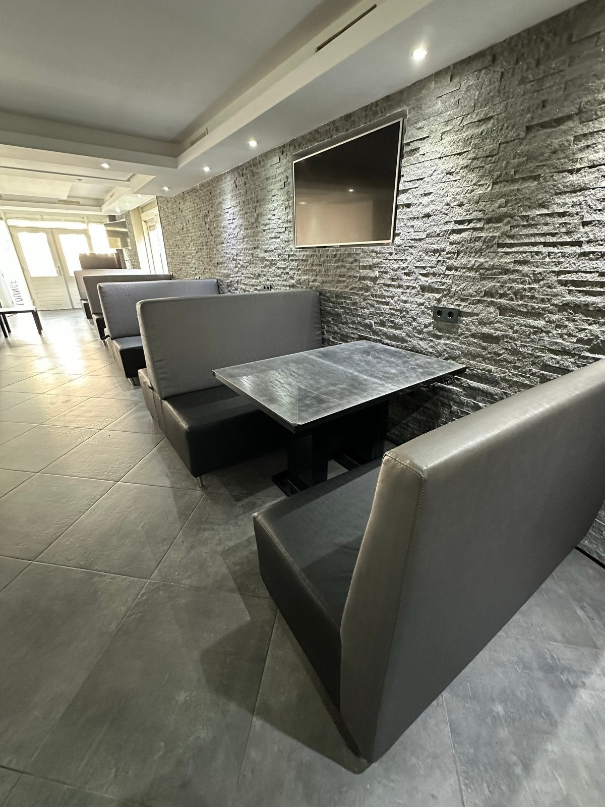 Horeca banken, Ophalen, Gebruikt, 300 cm of meer, 75 tot 100 cm