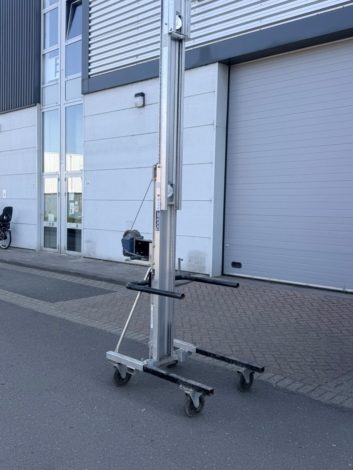 Bocker LCM Alu-Lift Materialen lift., Ophalen of Verzenden, Zo goed als nieuw, Overige typen, 5 meter of hoger