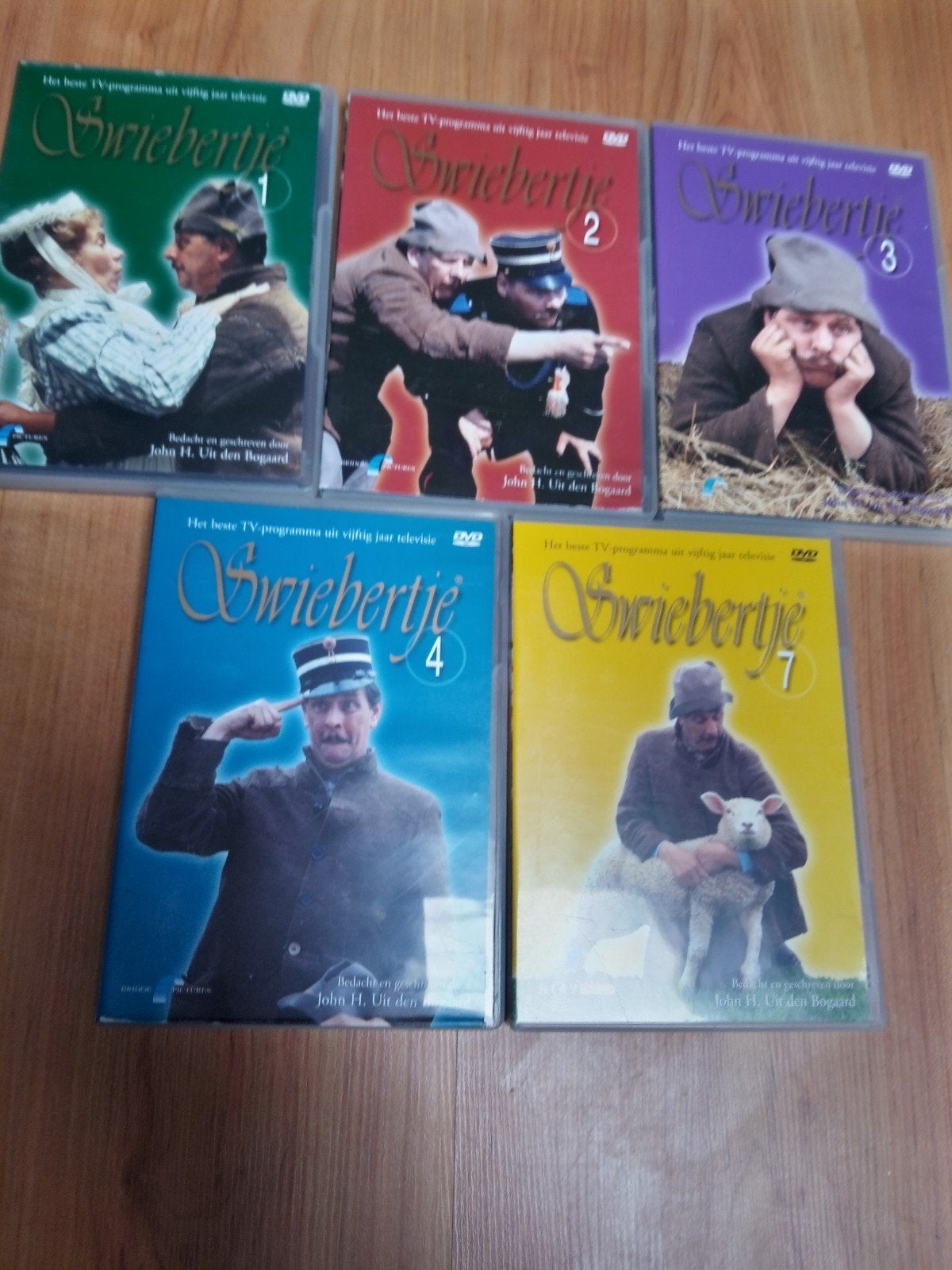 Swiebertje DVD Boxen - Seizoenen 1, 2, 3, 4 en 7, Gebruikt, Alle leeftijden, Nederlands, Komedie