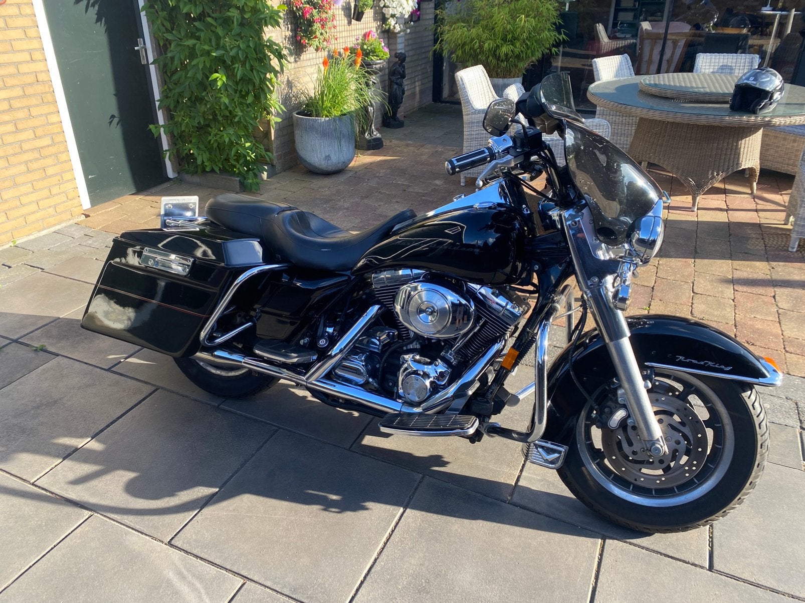 Harley roadking, 2 cilinders, Occasion, Motorrijbewijs A, Particulier