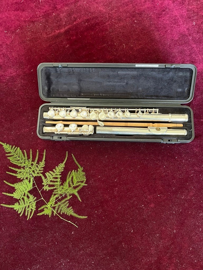 Yamaha Dwarsfluit YFL-210DR– Zilver – Goede Staat, Muziek en Instrumenten, Blaasinstrumenten | Dwarsfluiten en Piccolo's, Ophalen
