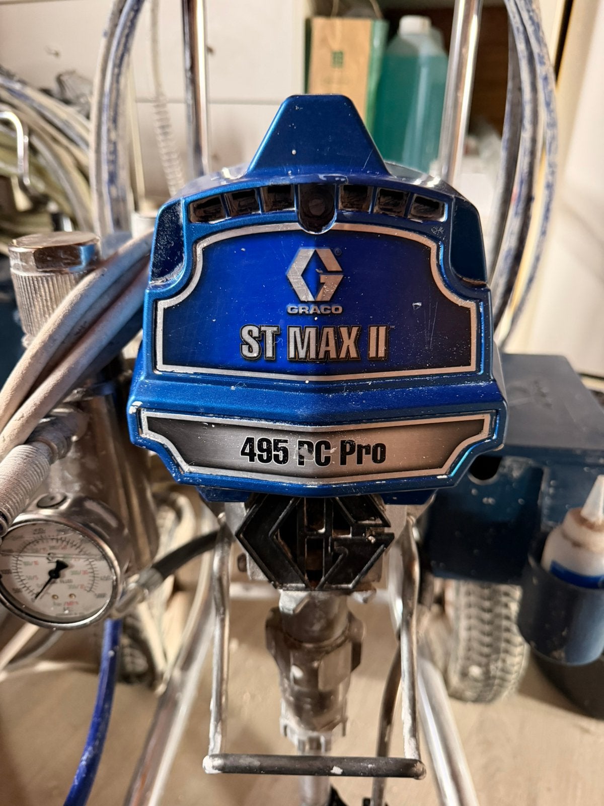 Graco 495 PC Pro Airless Verfspuit, Ophalen, Zo goed als nieuw, Verfspuit of Verfpomp
